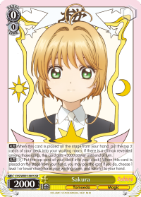 Sakura - CCS/WX01-E001S - Super Rare available at 401 Games Canada