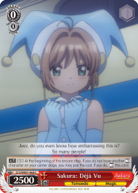 Sakura: Deja Vu - CCS/WX01-E068 - Common available at 401 Games Canada