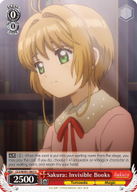 Sakura: Invisible Books - CCS/WX01-E065 - Uncommon available at 401 Games Canada