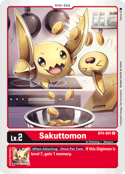 Sakuttomon - BT4-001 - Uncommon available at 401 Games Canada