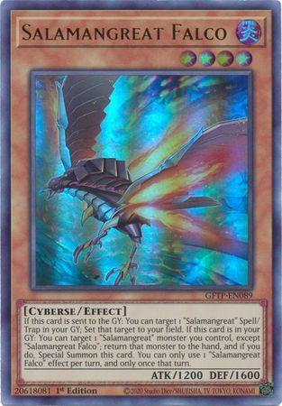 Salamangreat Falco - GFTP-EN089 - Ultra Rare - 1st Edition available at 401 Games Canada