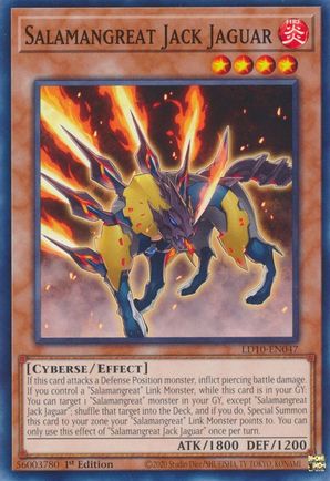Salamangreat Jack Jaguar - LD10-EN047 - Common - 1st Edition available at 401 Games Canada