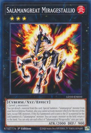 Salamangreat Miragestallio - LD10-EN010 - Common - 1st Edition available at 401 Games Canada