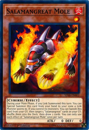 Salamangreat Mole - SDSB-EN002 - Common - 1st Edition available at 401 Games Canada