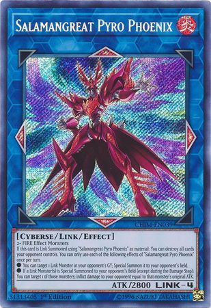 Salamangreat Pyro Phoenix - CHIM-EN039 - Secret Rare - 1st Edition available at 401 Games Canada