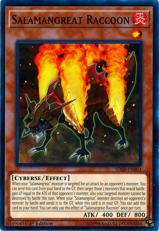 Salamangreat Raccoon - SDSB-EN001 - Common - 1st Edition available at 401 Games Canada