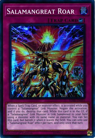 401 Games Canada - Salamangreat Roar - SDSB-EN033 - Super Rare - 1st Edition 401 Games Canada - Salamangreat Roar - SDSB-EN033 - Super Rare - 1st Edition