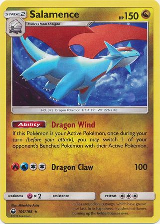 Salamence - 106/168 - Alternate Holo - Promo available at 401 Games Canada