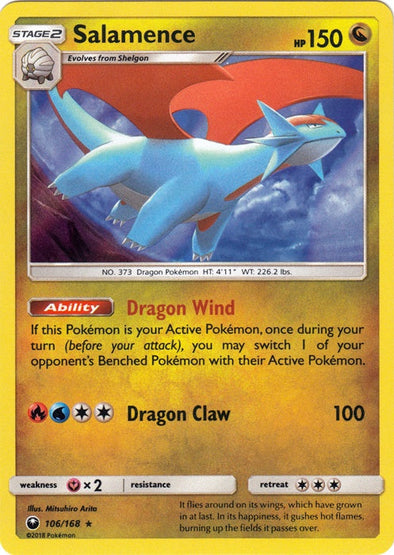 Salamence - 106/168 - Holo Rare available at 401 Games Canada