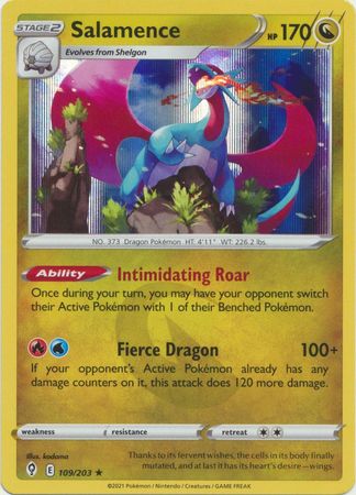 Salamence - 109/203 - Holo Rare available at 401 Games Canada