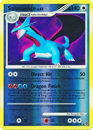 Salamence - 18/132 - Holo Rare - Reverse Holo available at 401 Games Canada