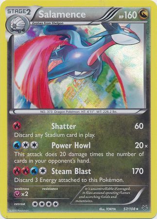 Salamence - 57/108 - Holo Rare available at 401 Games Canada