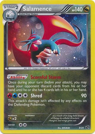 Salamence - 8/20 - Alternate Holo - Promo available at 401 Games Canada