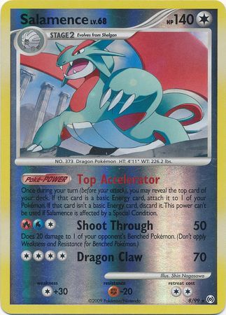 Salamence - 8/99 - Holo Rare - Reverse Holo available at 401 Games Canada