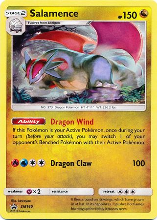 Salamence - SM140 - Holo Promo available at 401 Games Canada