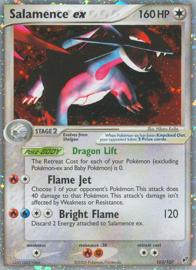 Salamence ex - 103/107 - Ultra Rare available at 401 Games Canada