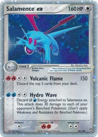 Salamence ex - 96/108 - Ultra Rare available at 401 Games Canada