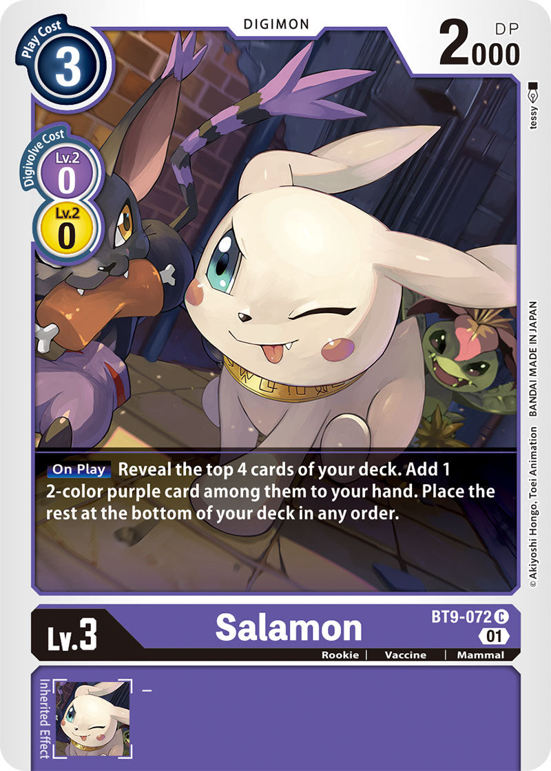 401 Games Canada - Salamon - BT9-072 - Common 401 Games Canada - Salamon - BT9-072 - Common