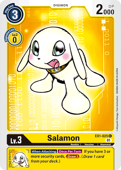 Salamon - EX1-025 - Common available at 401 Games Canada