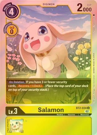 Salamon (Resurgence Booster Reprint) - BT2-034 - Uncommon (Foil) available at 401 Games Canada