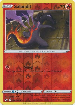 Salandit - 027/202 - Common - Reverse Holo available at 401 Games Canada