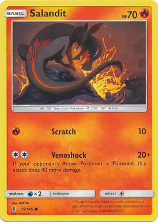 Salandit - 15/145 - Common available at 401 Games Canada