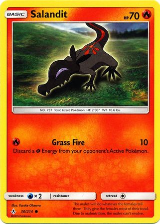 Salandit - 30/214 - Common available at 401 Games Canada