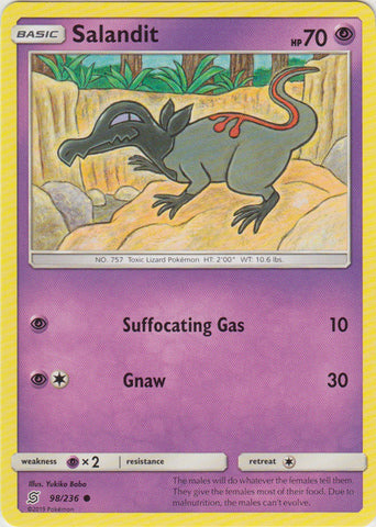 Salandit - 98/236 - Common available at 401 Games Canada