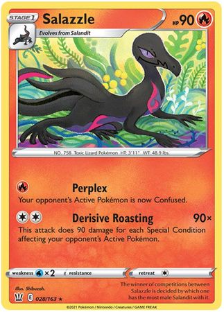 Salazzle - 028/163 - Rare available at 401 Games Canada