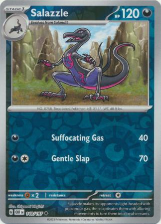 Salazzle - 140/197 - Uncommon - Reverse Holo available at 401 Games Canada