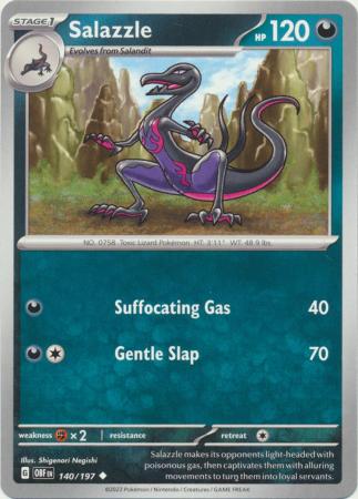 Salazzle - 140/197 - Uncommon available at 401 Games Canada