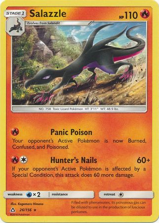 Salazzle - 26/156 - Rare available at 401 Games Canada