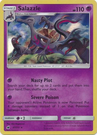 Salazzle - 47/111 - Holo Rare available at 401 Games Canada