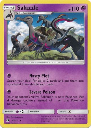 Salazzle - 47/111 - Rare - Theme Deck Exclusive available at 401 Games Canada