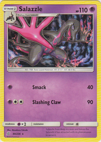 Salazzle - 99/236 - Rare available at 401 Games Canada