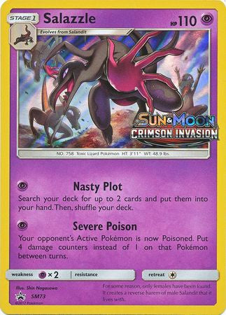 Salazzle - SM73 - Pre-Release Promo available at 401 Games Canada