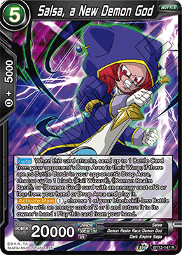 Salsa, a New Demon God - BT12-147 - Rare available at 401 Games Canada