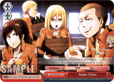 Same Class - AOT/S35-E085 - Climax Common available at 401 Games Canada