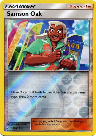 Samson Oak - 185/214 - Uncommon - Reverse Holo available at 401 Games Canada