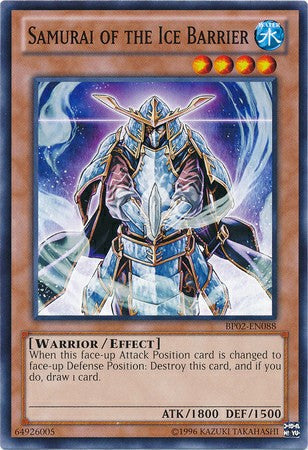 Samurai of the Ice Barrier - BP02-EN088 - Common - Unlimited available at 401 Games Canada