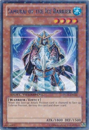 Samurai of the Ice Barrier - DT03-EN026 - Rare Parallel Rare available at 401 Games Canada