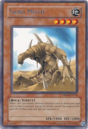Sand Moth - DR04 - EN152 - Rare available at 401 Games Canada