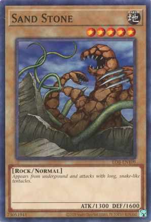 Sand Stone - LOB-EN109 - Common - Unlimited Worldwide available at 401 Games Canada