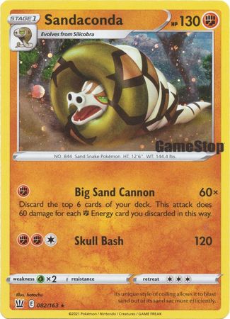 Sandaconda - 082/163 - Holo Promo (Gamestop) available at 401 Games Canada