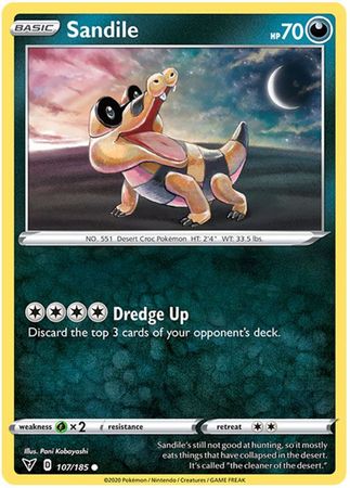 Sandile - 107/185 - Common available at 401 Games Canada