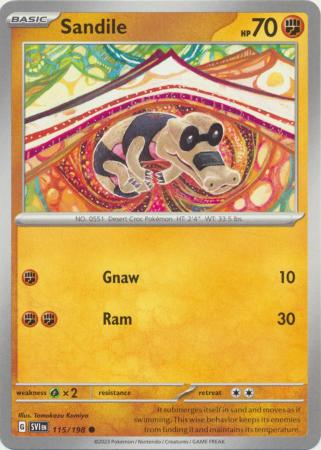 Sandile - 115/198 - Common available at 401 Games Canada