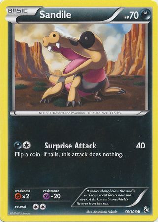 Sandile - 56/106 - Common available at 401 Games Canada