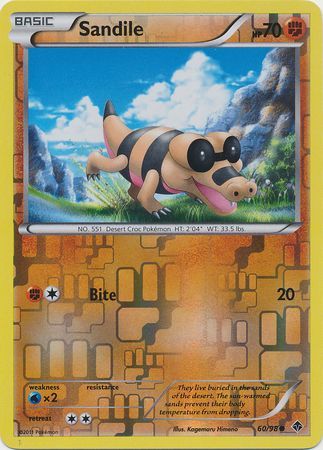 Sandile - 60/98 - Common - Reverse Holo available at 401 Games Canada