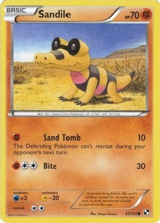 Sandile - 63/114 - Common available at 401 Games Canada