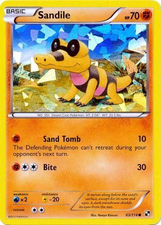 Sandile - 63/114 - Shattered Holo Promo available at 401 Games Canada